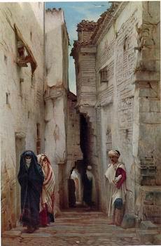 unknow artist Arab or Arabic people and life. Orientalism oil paintings 572 Germany oil painting art